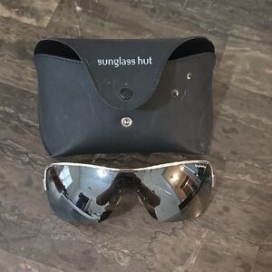 Black and Silver Men's Sunglasses